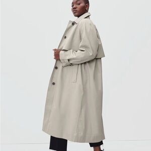 Everlane Long Mac Trench Coat